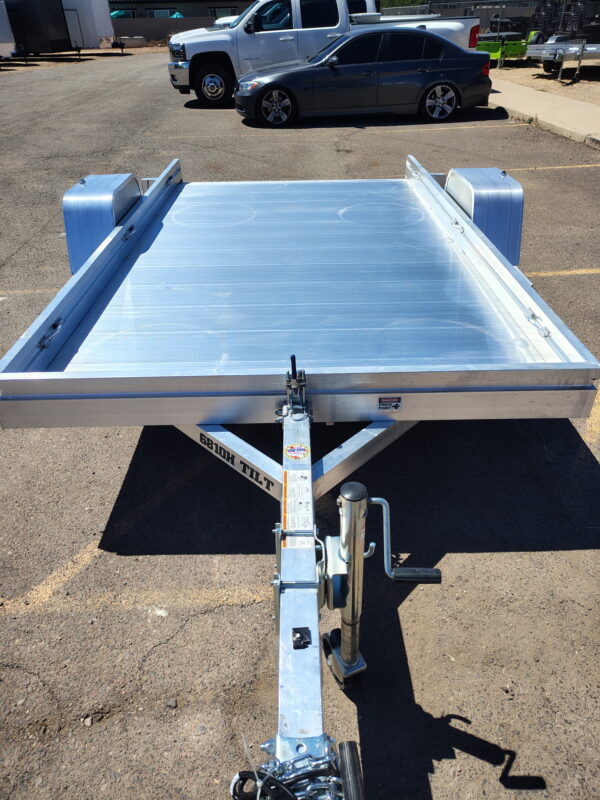 10x68 All Aluminum, 3K GVWR, Single Axle, Tilt (6810H-TILT-S)