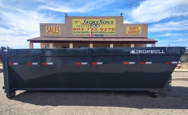 16x83 Ironbull Rolloff Dump Bin, 48" Sides