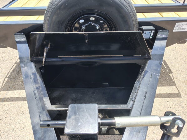 20x102 IronBull, Tandem Axle, 14K GVWR, Deckover, Slide In Ramps