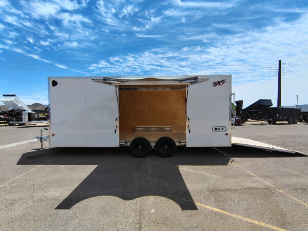 20x8.5 All Aluminum XLT-P Car Hauler, 10K GVWR, Ramp Door, Elite Escape Door