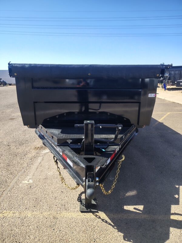 16x83 Tandem Axle, 15,400 GVWR, Low Pro Dump, 36" Sides, 14 Ply Tires