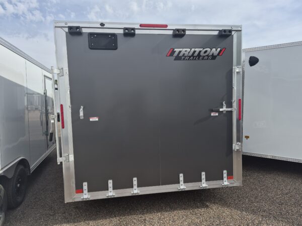 20x8.5 All Aluminum, XLT-P Car Hauler, Elite Escape Door, 7K GVWR, Ramp Door