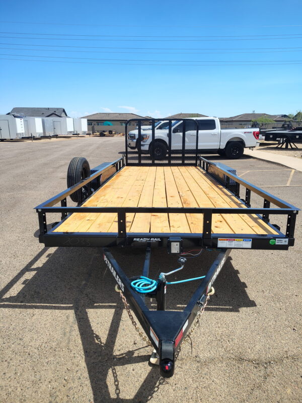 20x83 Tandem Axle, 7K GVWR, Channel Utility