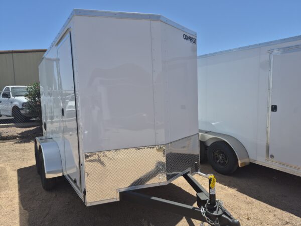 12x6 Indigo DLX, 7K GVWR, Ramp Door