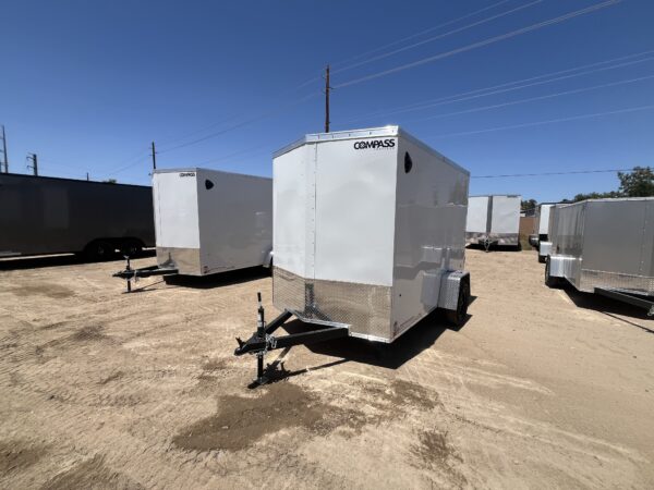 10x6 Indigo DLX, 3K GVWR, Ramp Door