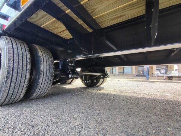 25x102 Tandem Axle 25,900 GVWR Low-Pro Deckover with Duals, Monster Ramps, 14 Ply Tires