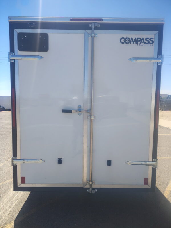12x6 Indigo DLX, 3K GVWR, Double Doors
