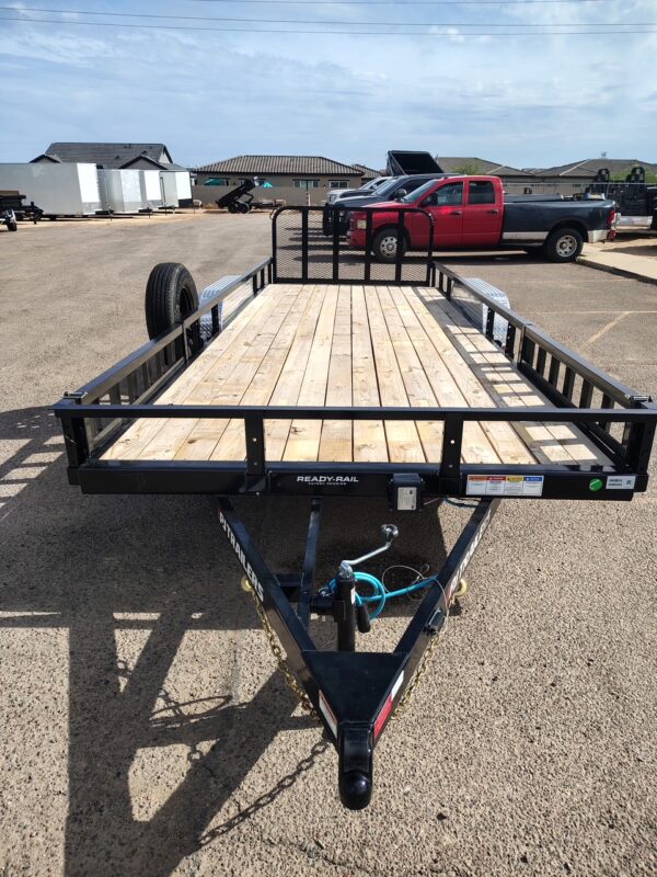 20x83 Tandem Axle, 7K GVWR, Channel Utility