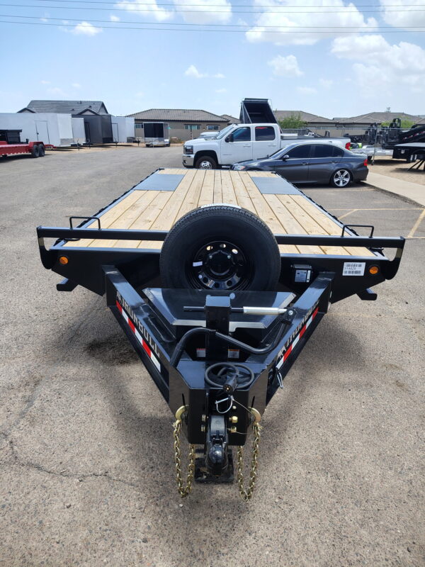 20x102 IronBull, Tandem Axle, 14K GVWR, Deckover, Slide In Ramps