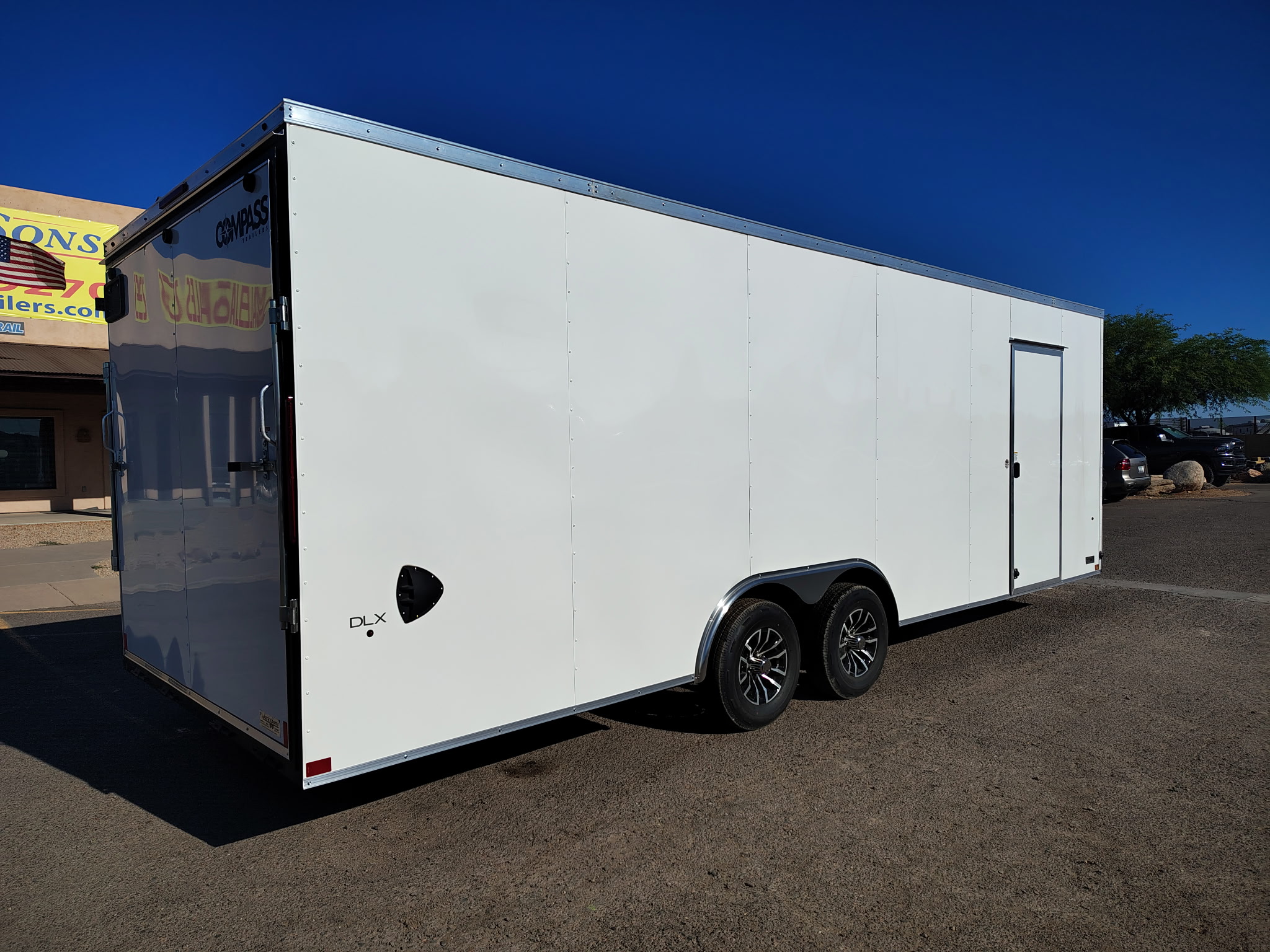 24x8.5 Indigo DLX Car Hauler, 10K GVWR, Ramp Door - Image 2