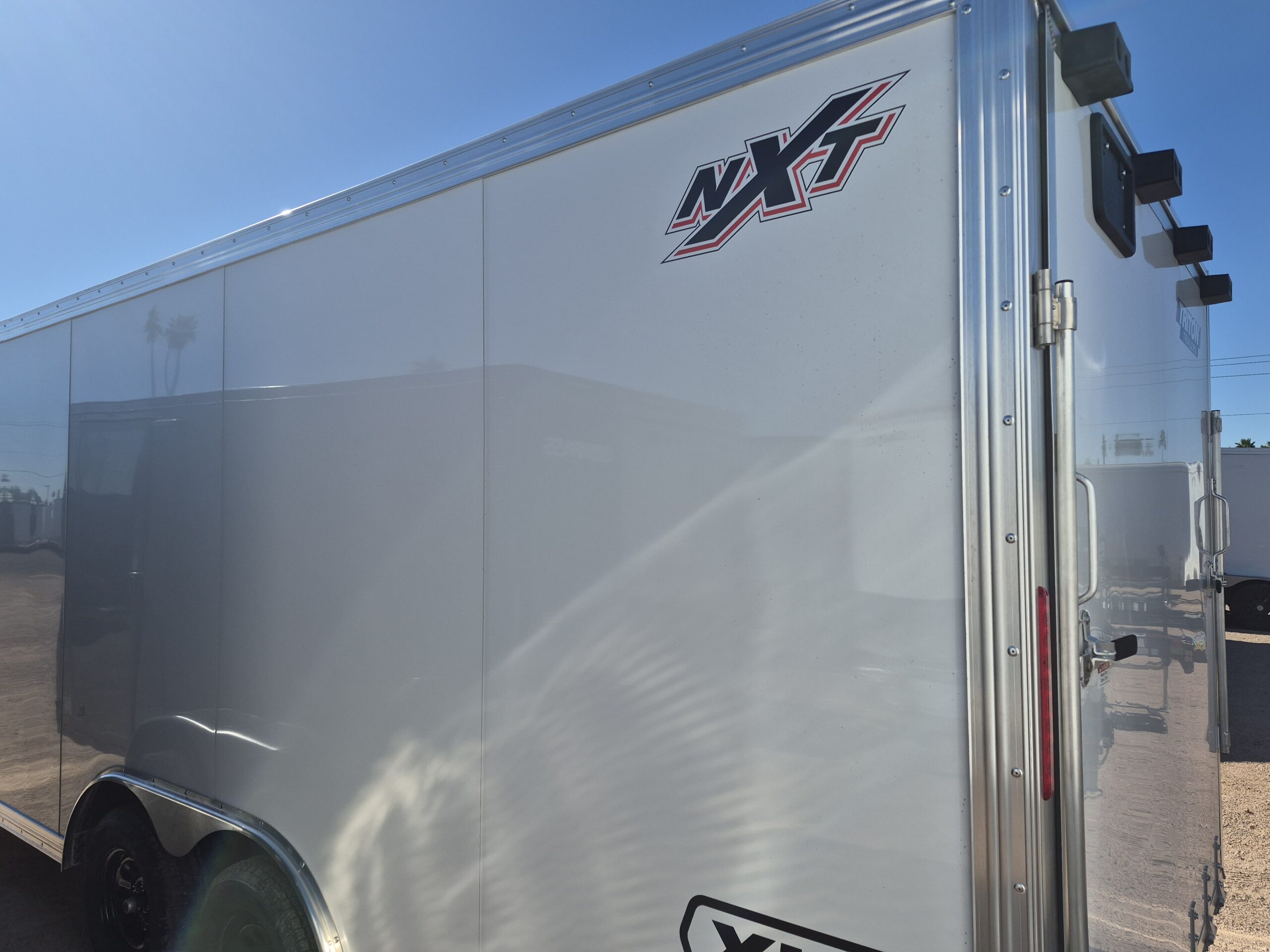 20x8.5 All Aluminum XLT-P Car Hauler, 10K GVWR, Side Door, Ramp Door - Image 3