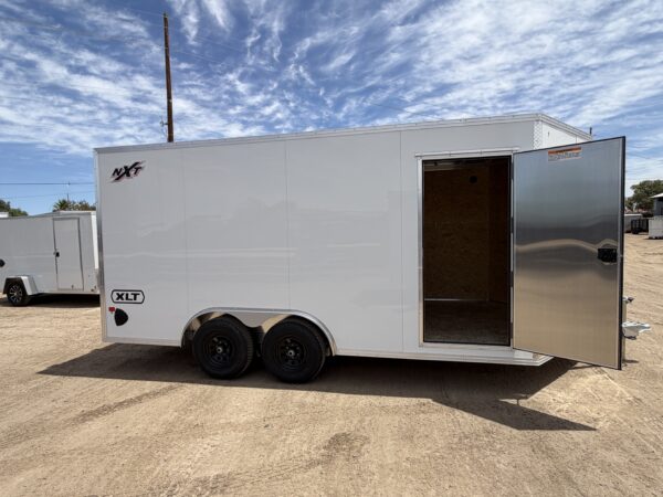 16x8.5 All Aluminum XLTP2 Car Hauler, 10K GVWR, Side Door, Ramp Door