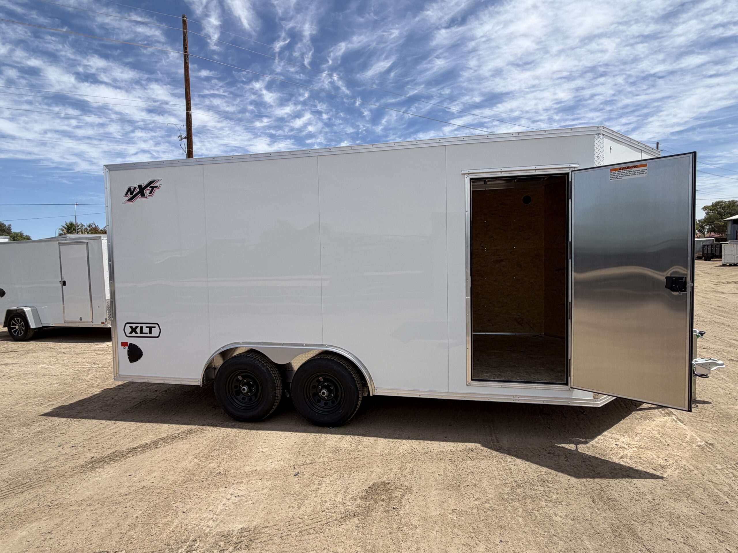 16x8.5 All Aluminum XLTP2 Car Hauler, 10K GVWR, Side Door, Ramp Door - Image 6