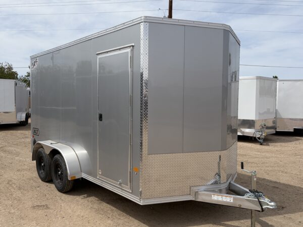12x6 All Aluminum NXT Enclosed, 3K GVWR, Side Door, Ramp Door