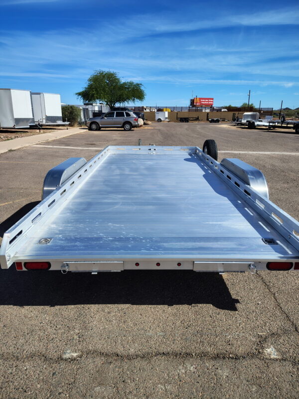 16x80 All Aluminum, 8.5K GVWR, Tandem Axle, Ramp (8016TA-EL-R-RTD)