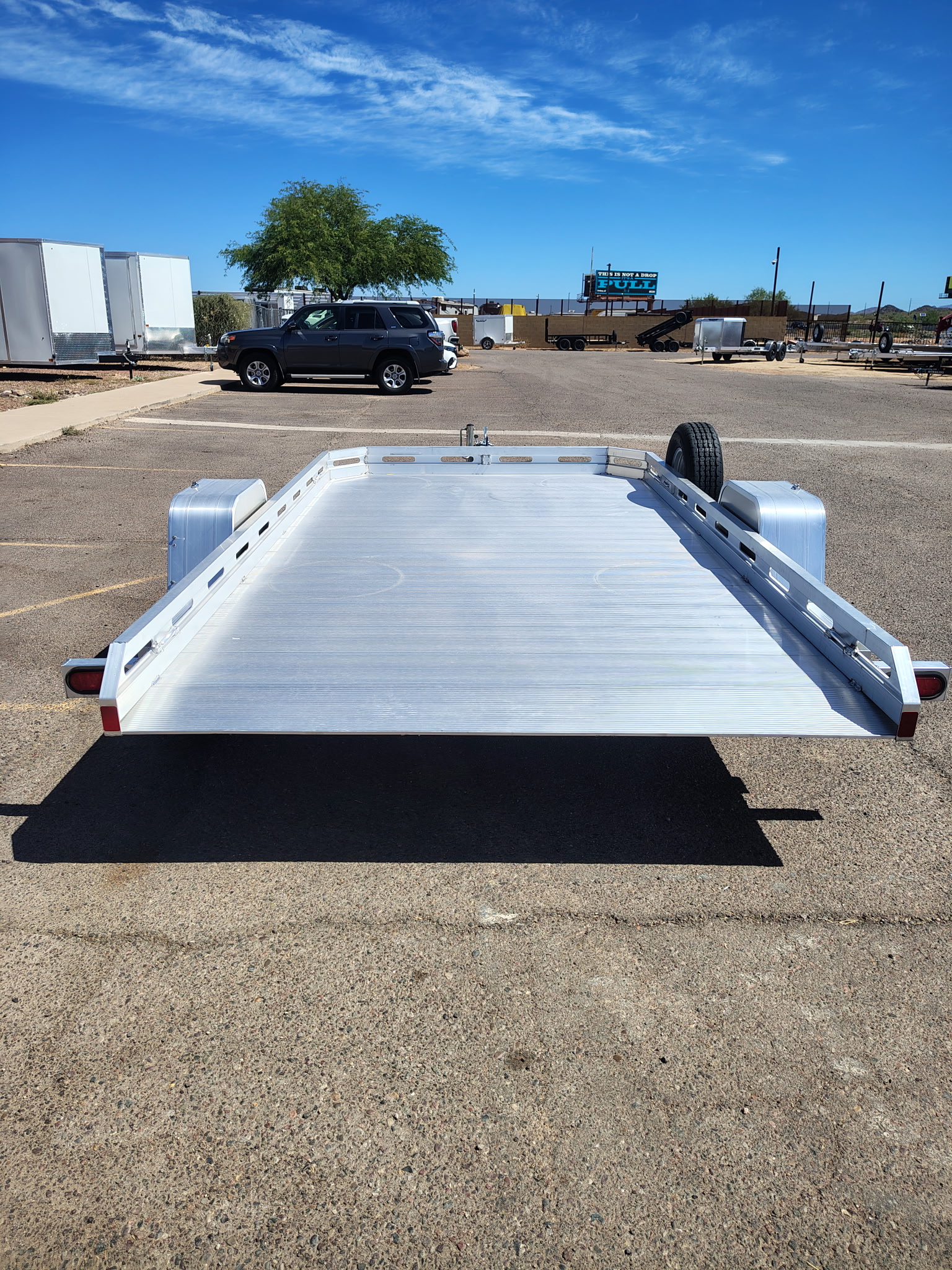 12x77 All Aluminum, 3K GVWR, Heavy Tilt Single Axle (7712H-TILT-S) - Image 6