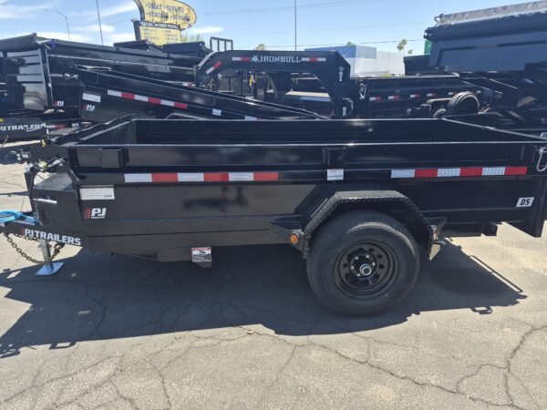 10x60 Utility Dump, Single Axle, 5K GVWR