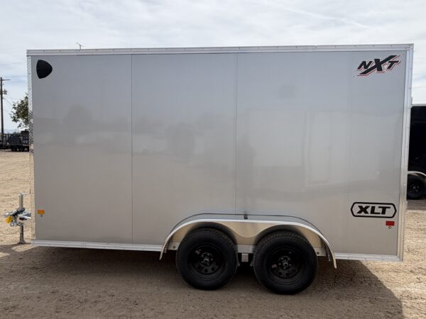 12x6 All Aluminum NXT Enclosed, 3K GVWR, Side Door, Ramp Door