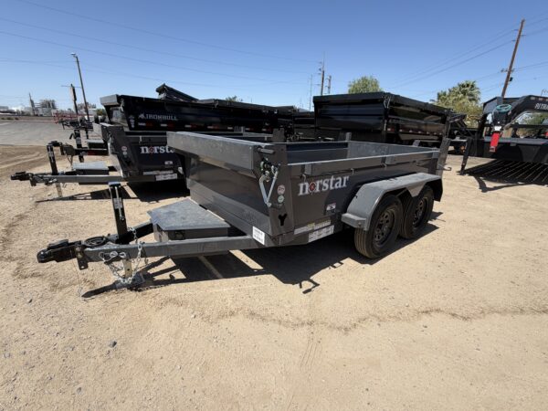 10x60 Norstar Tandem Axle Dump, 7K GVWR, 20" Sides