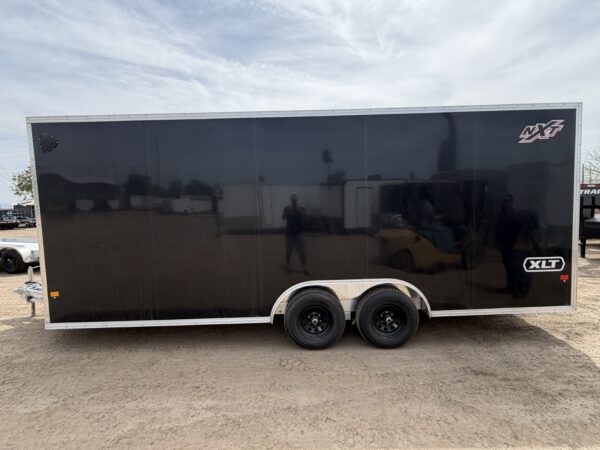 20x8.5 All Aluminum XLT-P Car Hauler, 10K GVWR, Side Door, Ramp Door