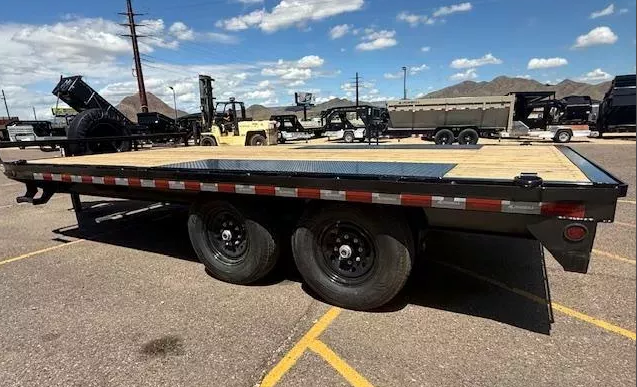 16x102 Ironbull Tandem Axle ,14K GVWR, Deckover, Slide in Ramps - Image 4