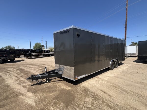 24x8.5 Indigo DLX Car Hauler, 10K GVWR, Ramp Door