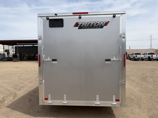 12x6 All Aluminum NXT Enclosed, 3K GVWR, Side Door, Ramp Door