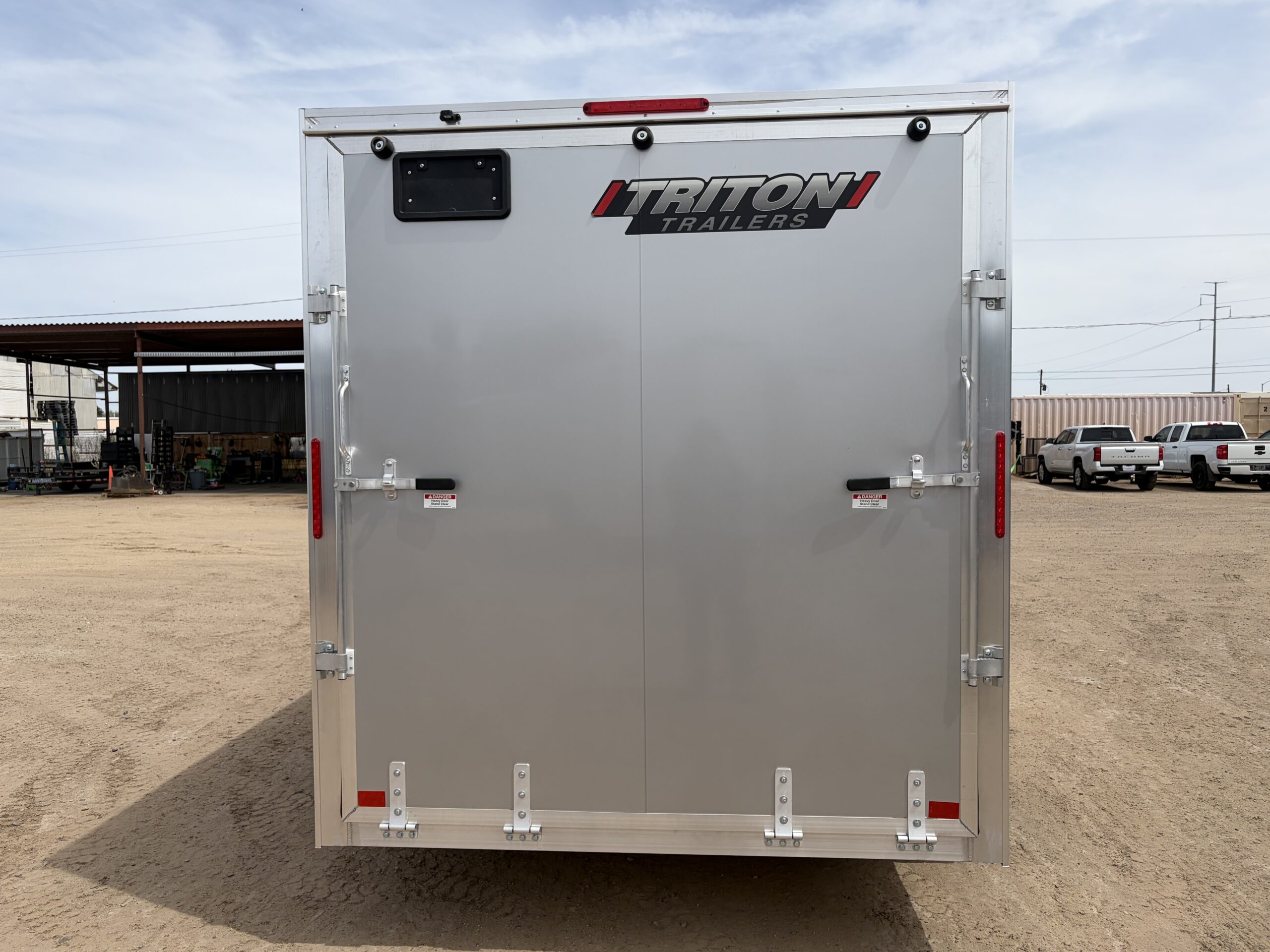 12x6 All Aluminum NXT Enclosed, 3K GVWR, Side Door, Ramp Door - Image 3