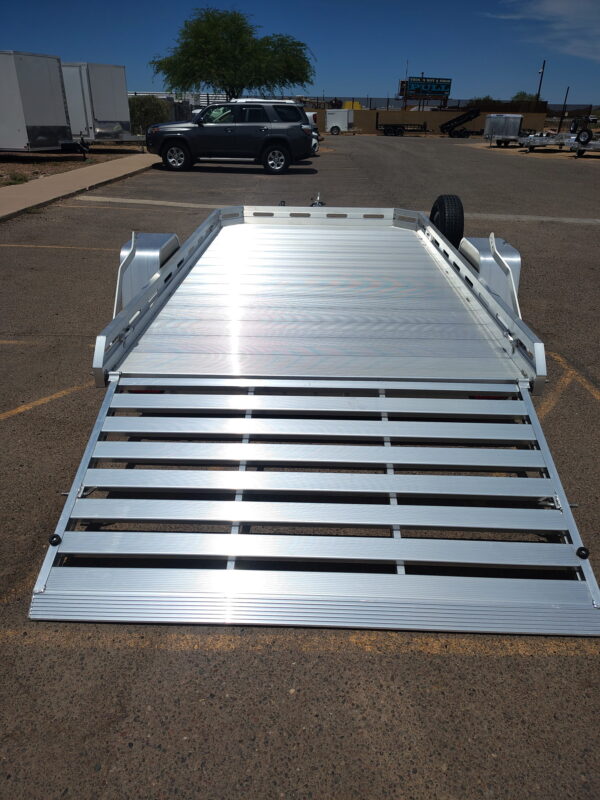 12x77 All Aluminum, 3K GVWR, Heavy Single Axle (7712H-S-TG)