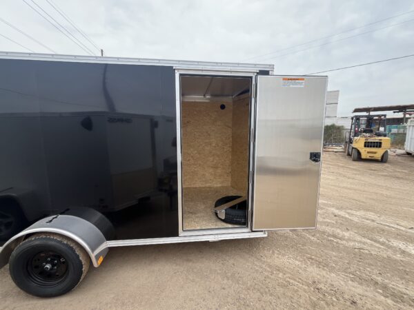 12x6 All Aluminum NXT Enclosed, 3K GVWR, Side Door, Ramp Door