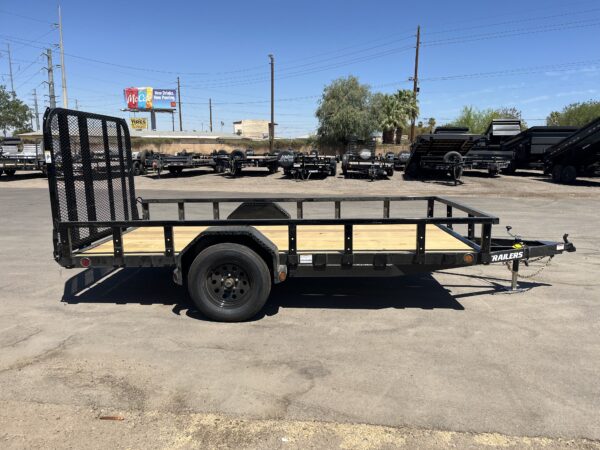 12x72 Single Axle, 3K GVWR, Channel Utility