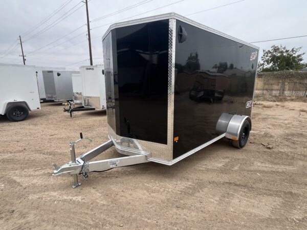 12x6 All Aluminum NXT Enclosed, 3K GVWR, Side Door, Ramp Door