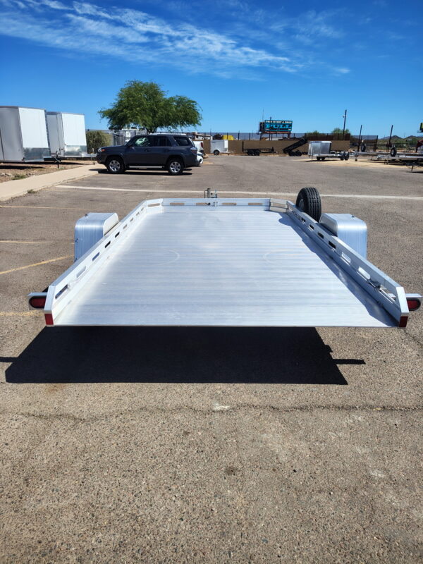 12x77 All Aluminum, 3K GVWR, Heavy Tilt Single Axle (7712H-TILT-S)
