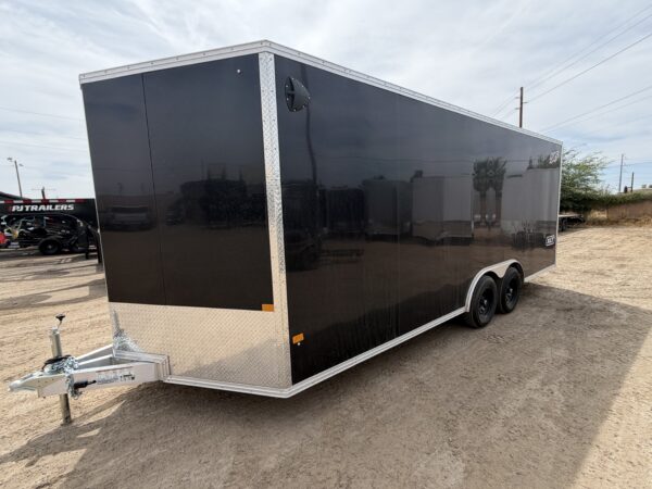 20x8.5 All Aluminum XLT-P Car Hauler, 10K GVWR, Side Door, Ramp Door