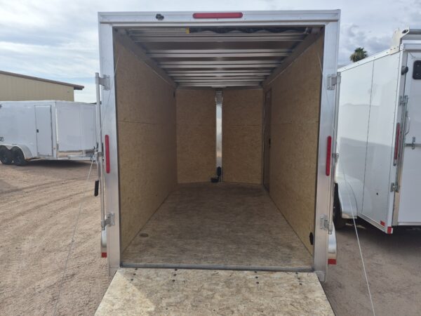 12x6 All Aluminum XLT-P Enclosed, 7K GVWR, 72" Side Door, Ramp Door