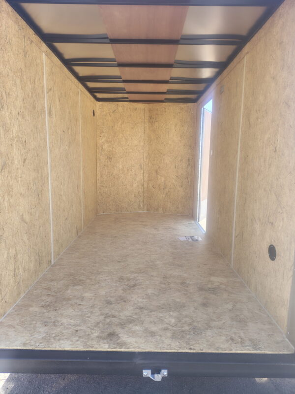 12x6 Indigo DLX, 3K GVWR, Double Doors