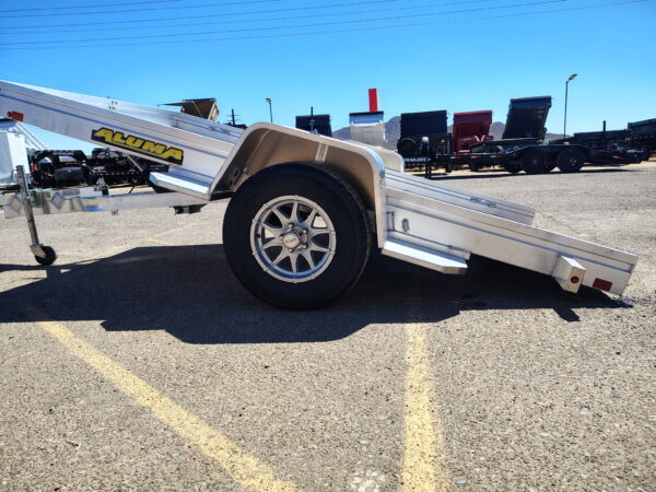 10x68 All Aluminum, 3K GVWR, Single Axle, Tilt (6810H-TILT-S)