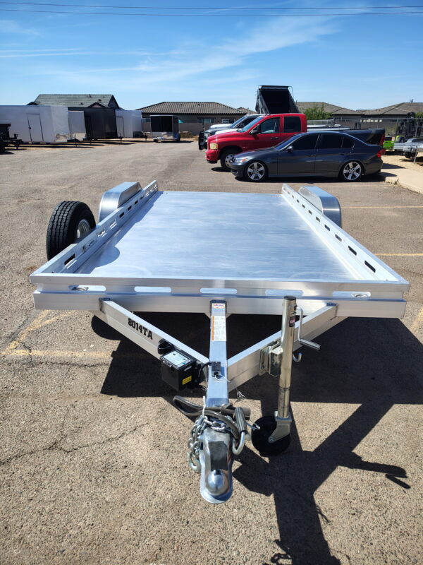 14x80 All Aluminum, 8.5K GVWR, Tandem Axle, Ramps (8014TA-EL-R-RTD)