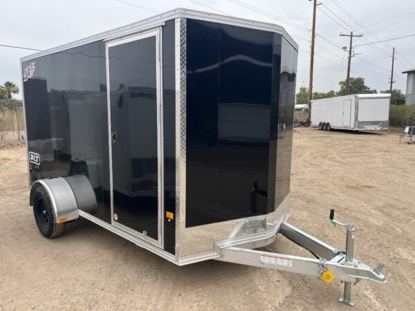 12x6 All Aluminum NXT Enclosed, 3K GVWR, Side Door, Ramp Door