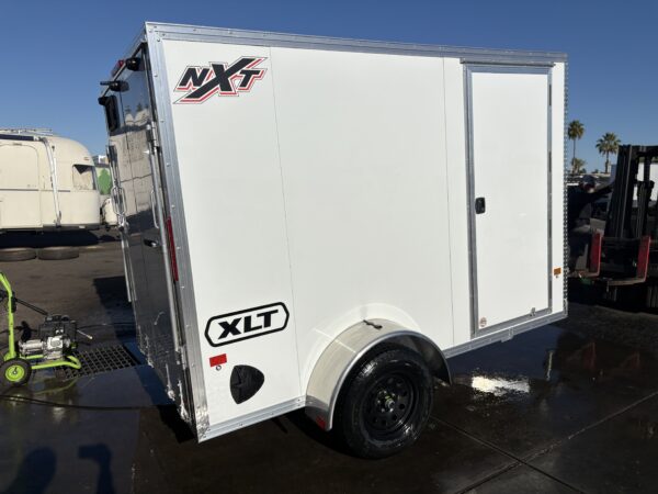 10x6 All Aluminum XLT-P Enclosed, 3K GVWR, 72" Side Door, Ramp Door