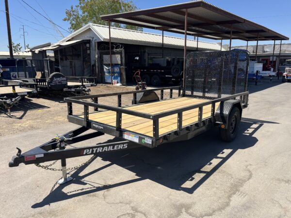 12x72 Single Axle, 3K GVWR, Channel Utility