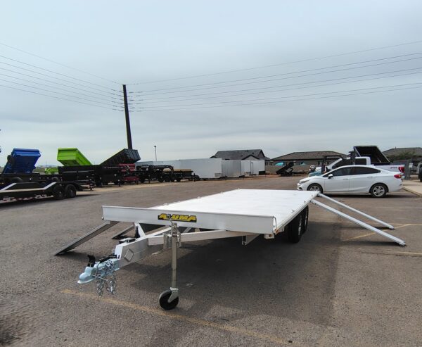 16x88 All Aluminum, 4.4K GVWR, Tandem Axle, ATV Ramp (A8816TA-EL-R)