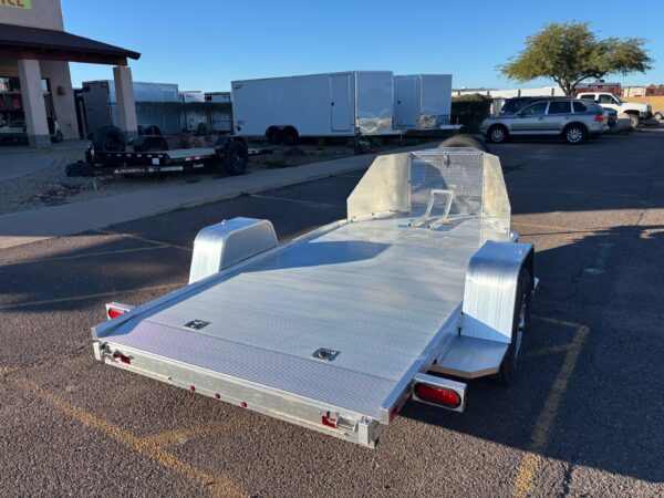 TK1 Single Axle Trike Hauler, 2K GVWR, Slide Out Ramp