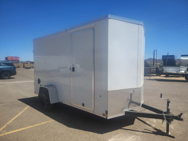 12x6 Indigo DLX, 3K GVWR, Double Doors