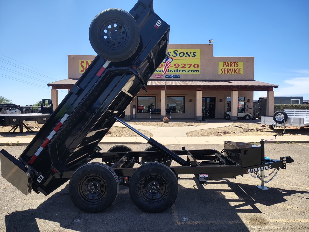 10X60 Utility Dump, Tandem Axle, 7K GVWR - Image 8