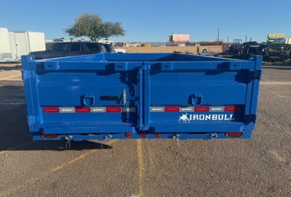 16x83 Ironbull Tandem Axle Dump, 15K GVWR, 24" Sides