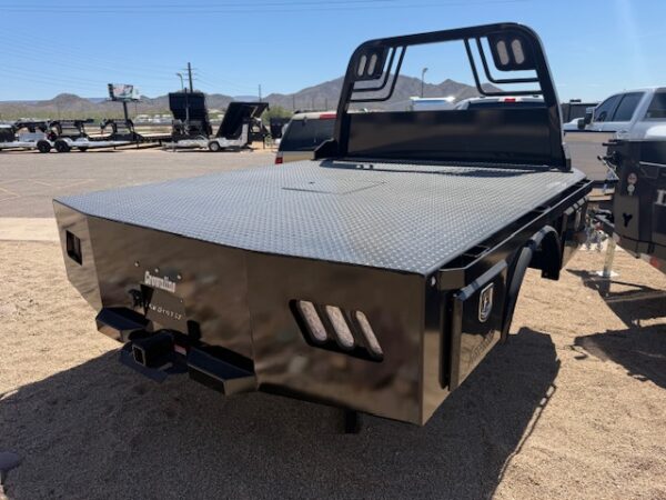 Crownline SKD57 Skirted, Dual-Wheel, Long Bed, Black Boxes (8′ 6″ x 97″ - 57″ CTA)