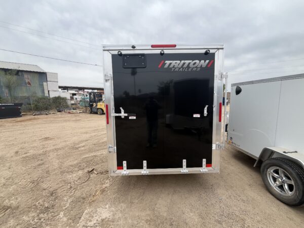 12x6 All Aluminum NXT Enclosed, 3K GVWR, Side Door, Ramp Door