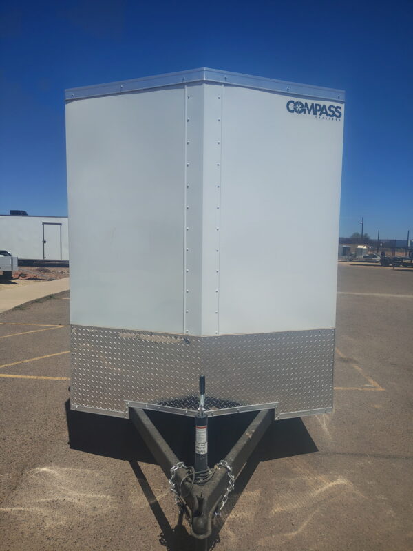 12x6 Indigo DLX, 3K GVWR, Double Doors