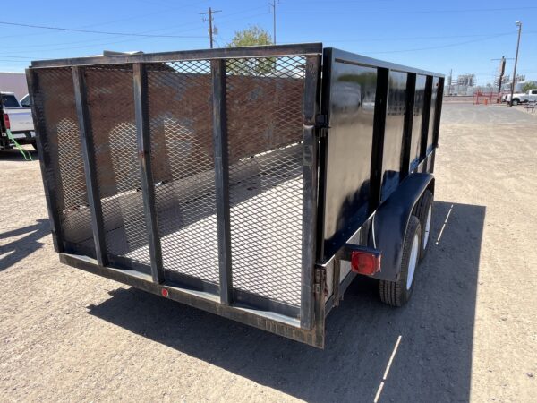 14x72 Tandem Axle, Solid Sides, 7K GVWR, Utility
